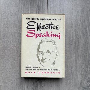 The Quick and Easy Way to Effective Speaking — Dale Carnegie | Vintage Book